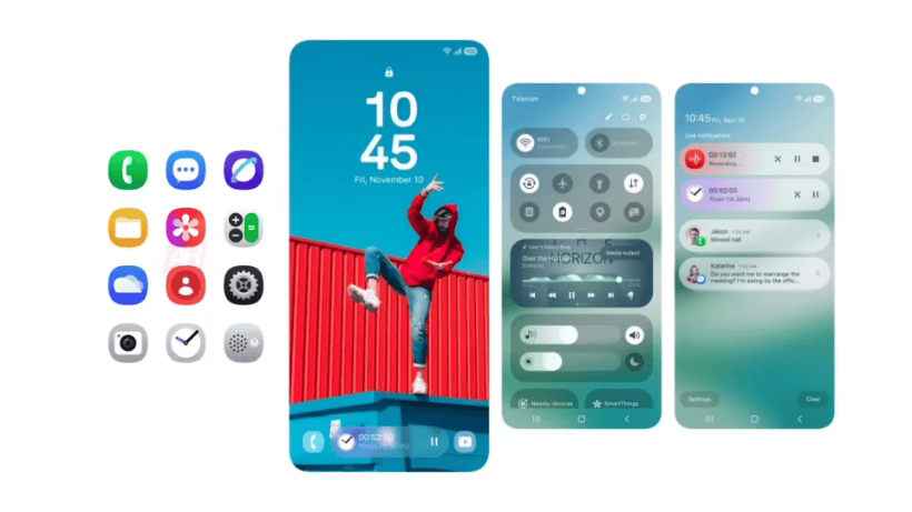 三星提前揭秘One UI 70新图标及核心设计理念亮相